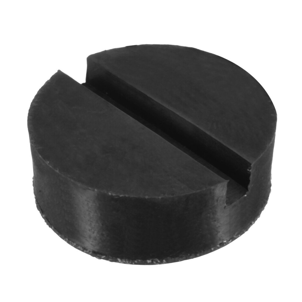 Universal Car Part Trolley Jack Lift Pad Axle Stand Rubber Saddle Pad Black 974570821443
