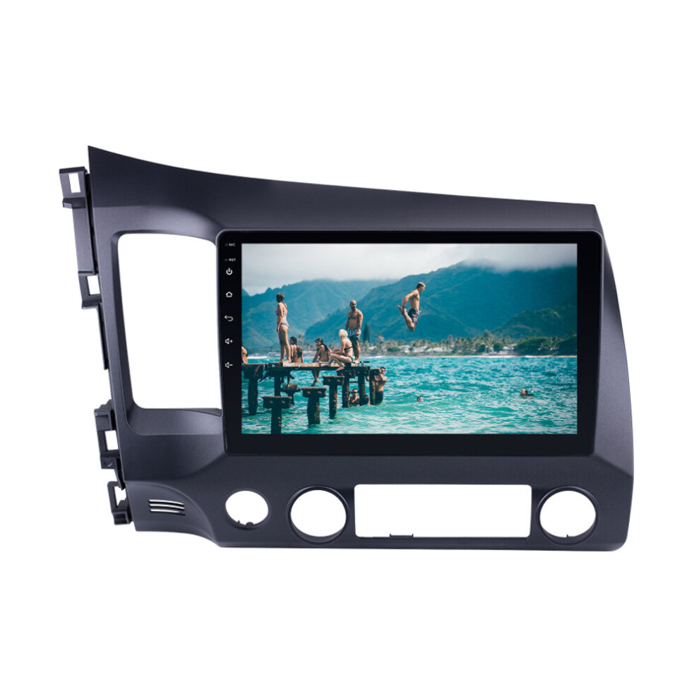10.1Inch For Android 8.1 Car Mp5 Player 1+16G Stereo Radio Gps Wifi Bluetooth Fm Am For Honda Civic 2006-2011 3796737072294