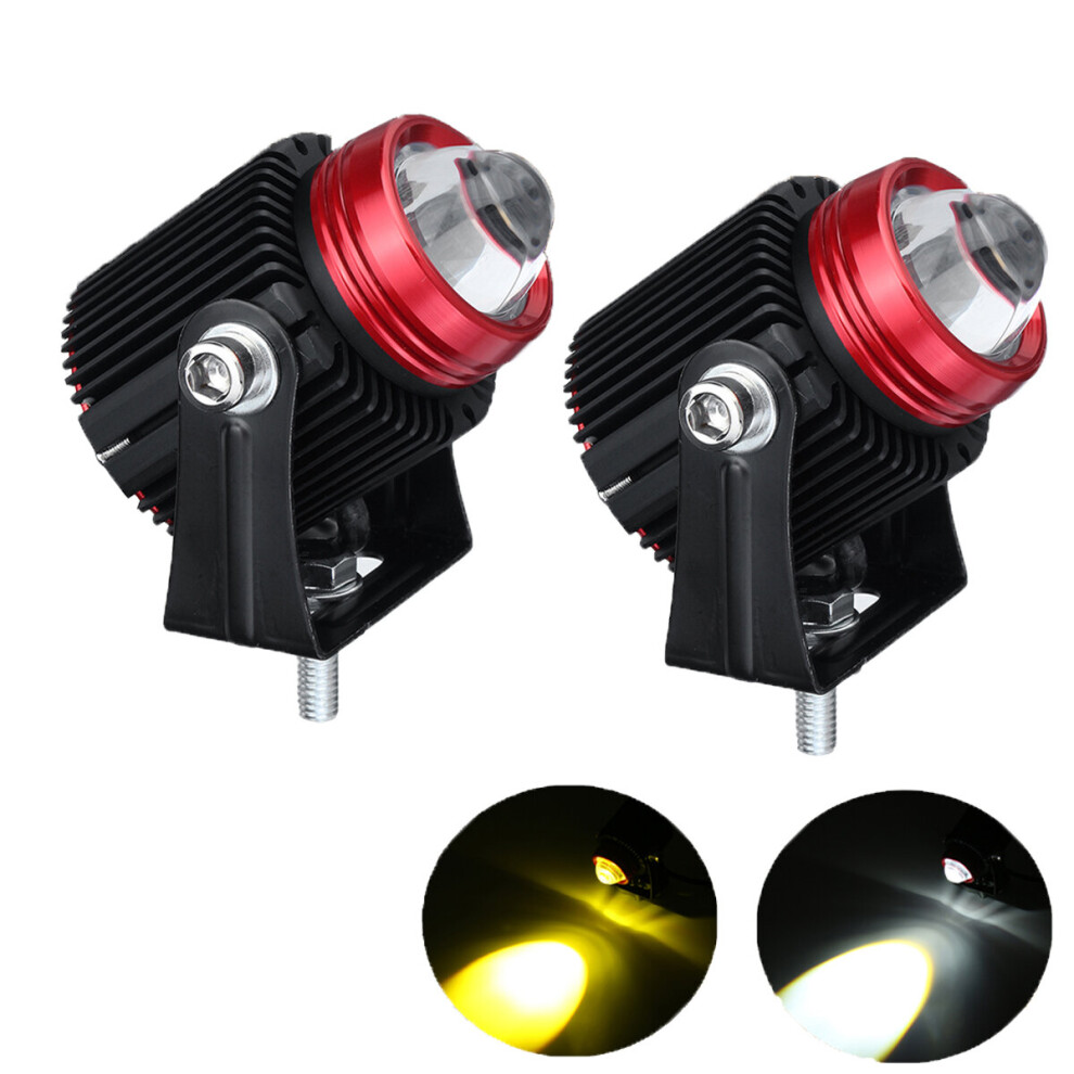 1Pair 20W 9-30V Ip65 6500K Led Work Spot Driving Fog Lamp For Off-Road Truck Boat Light 713665069632
