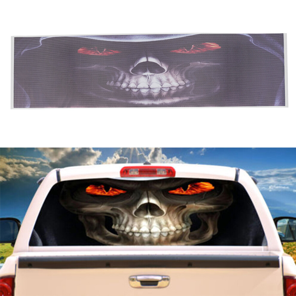 Grim Reaper Death Car Rear Window Graphic Decal Stickers For Truck Suv Van 791327592681