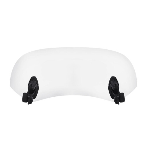 Motorcycle Windshield Motorbike Clip On Wind Screen Deflector Extension Spoiler 2