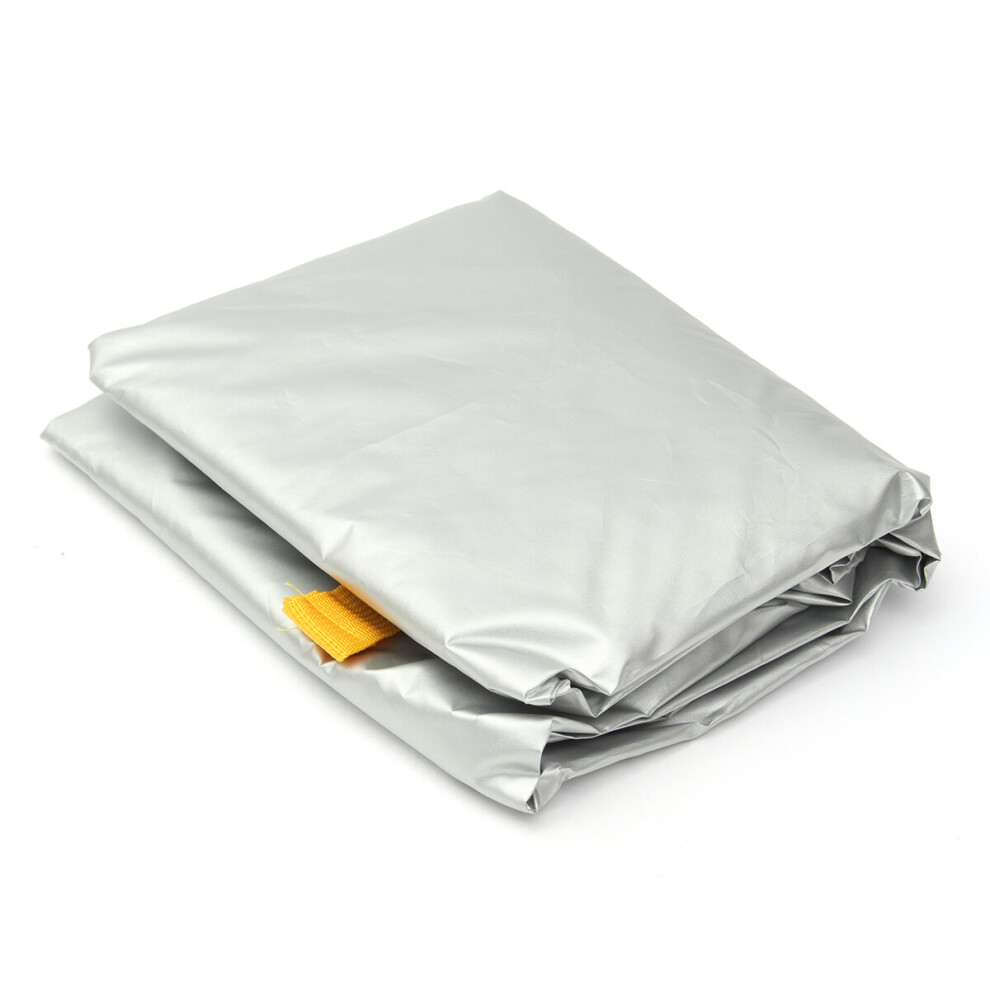 Audew Windshield Car Cover Sun Shade Windproof Dust-Proof Outdoor Uv Protection Silver 415087667426