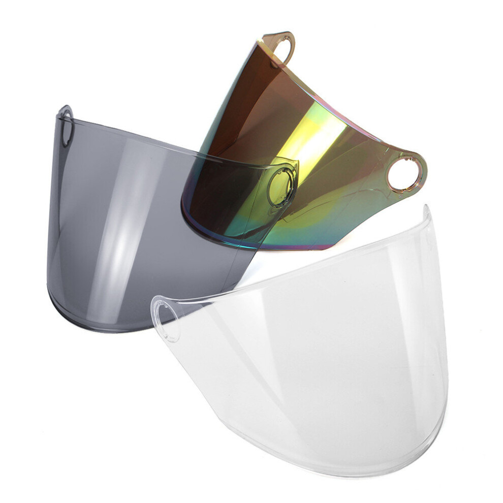 Universal Motorcycle Helmet Visor Shield Lens Windproof Retro Anti-Fog Full Face Case 6900357169709