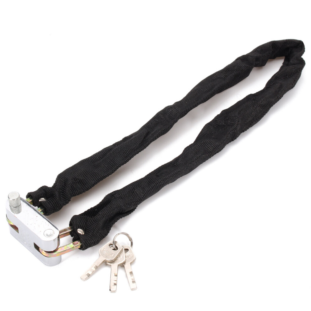 Motorcycle Bicycle Bike Anti-Theft Scooter Security Steel Bike Chain Lock 615116751038