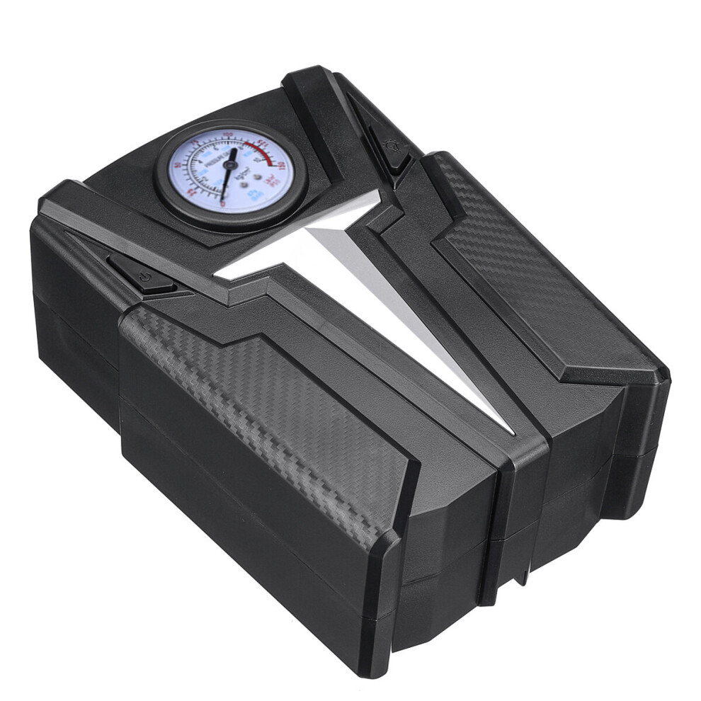 12V Volt 150 Psi Portable Auto Shut Off Tire Inflator Car Air Pump Compressor Black 673303367042