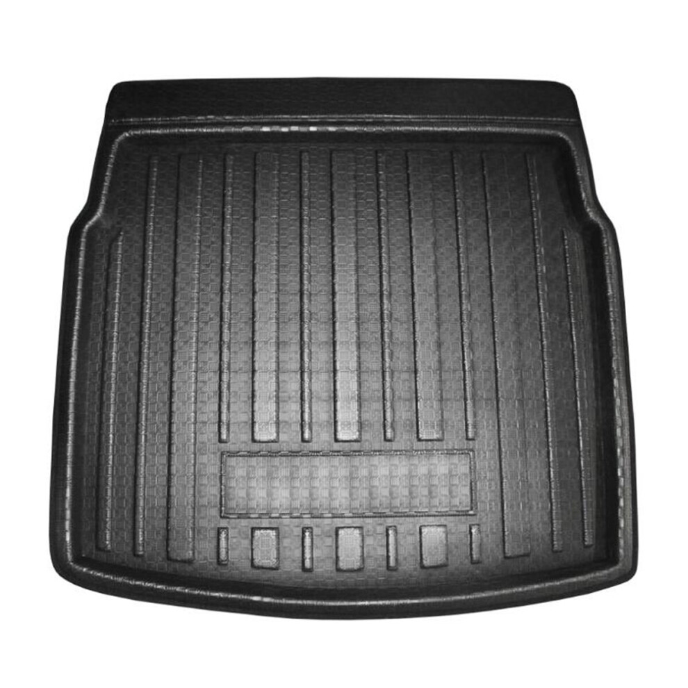 Car Rear Trunk Liner Floor Tray Cargo Carpet Pad Mat For Vw Tiguan Mk2 2016-19 Black 784958368350
