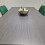 Dining Table Set In Dark Grey With 4 Green Velvet Chairs 12