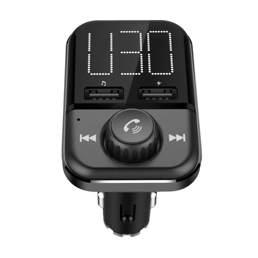 Quelima Bt72 Color Screen Bluetooth Mp3 Car Fm Transmitter Car Bluetooth Qc3.0 Fast Charge Handsfree 796826527004