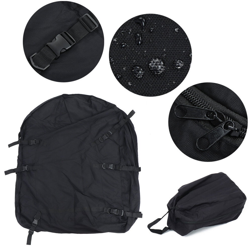 Waterproof Cargo Travel Luggage Bag Basket Car Roof Top Rack Carrier 796762751013