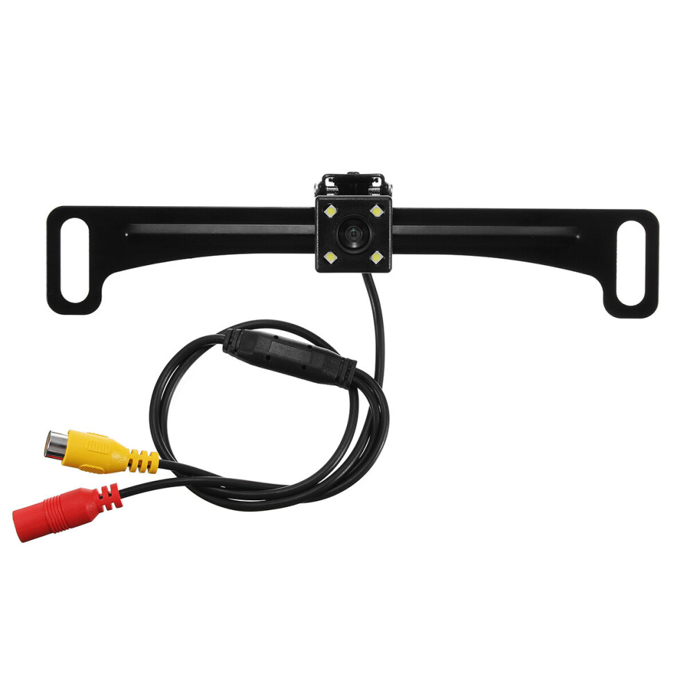 Universal License Plate Mount Bar Camera Car Rear-View Backup Bar Night Vision 616174545348