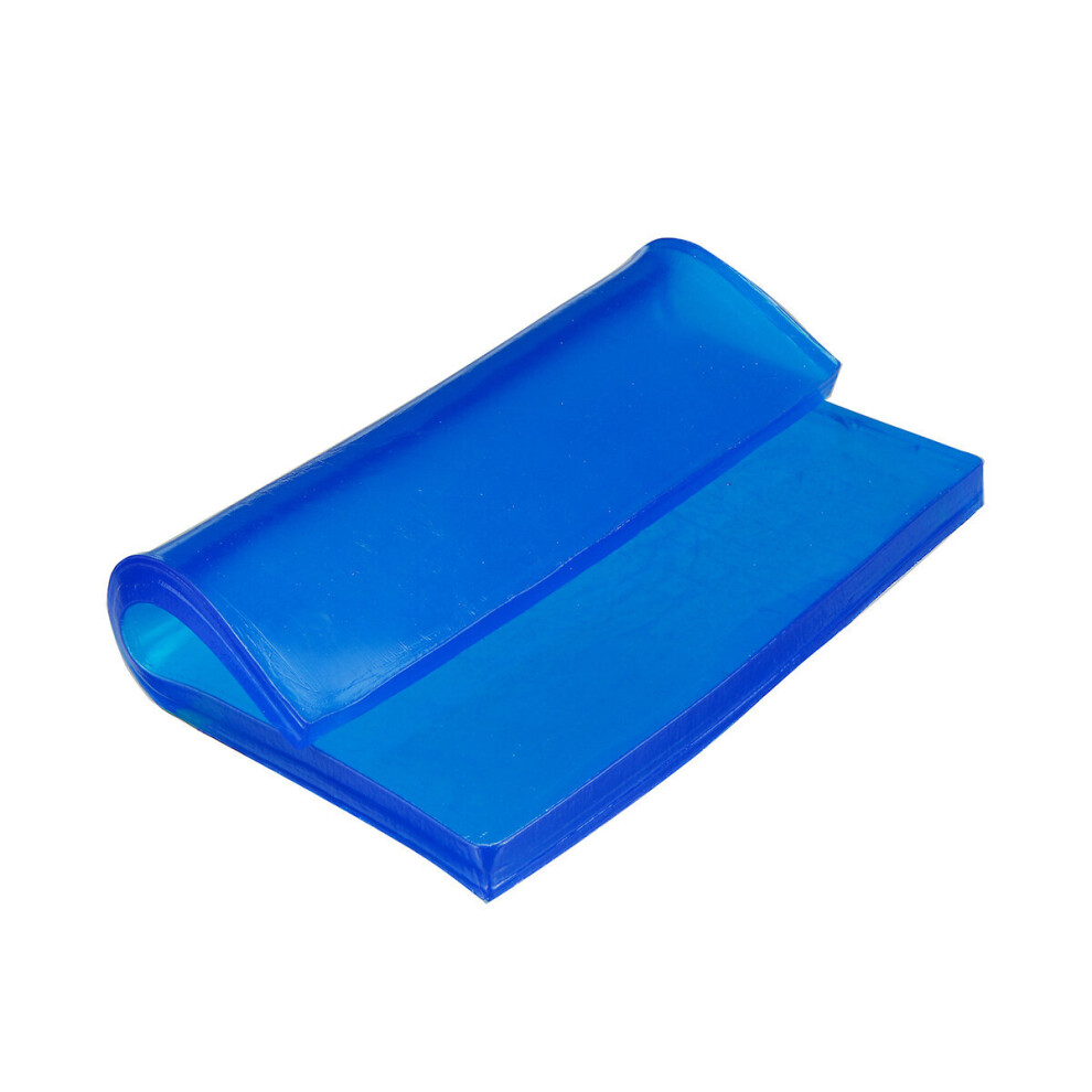 2Cm Motorcycle Seat Gel Cool Pad Shock Absorption Mat Diy Cut Cushion Blue 716883306329