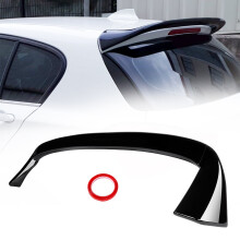 Rear Spoiler Extension Cap Wing For BMW 1 Series F20 F21 3Door 5Door 2012-19