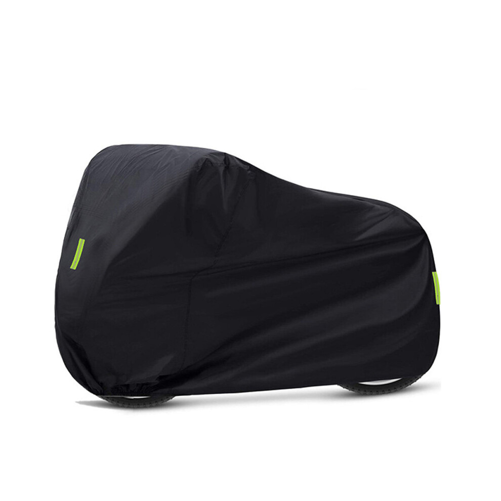 Waterproof Rain Cover Protection Motorcycle Motorbike Scooter Bike 4XL Black 191579912808
