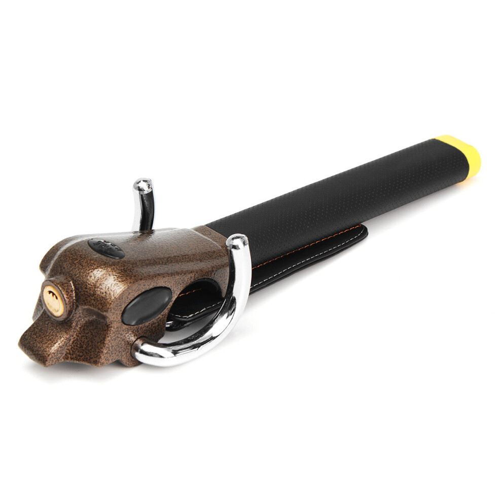 Anti-Theft Multi-Funtion Car Alarm System Steering Wheel Airbag Security Lock Foldable 6900617158146