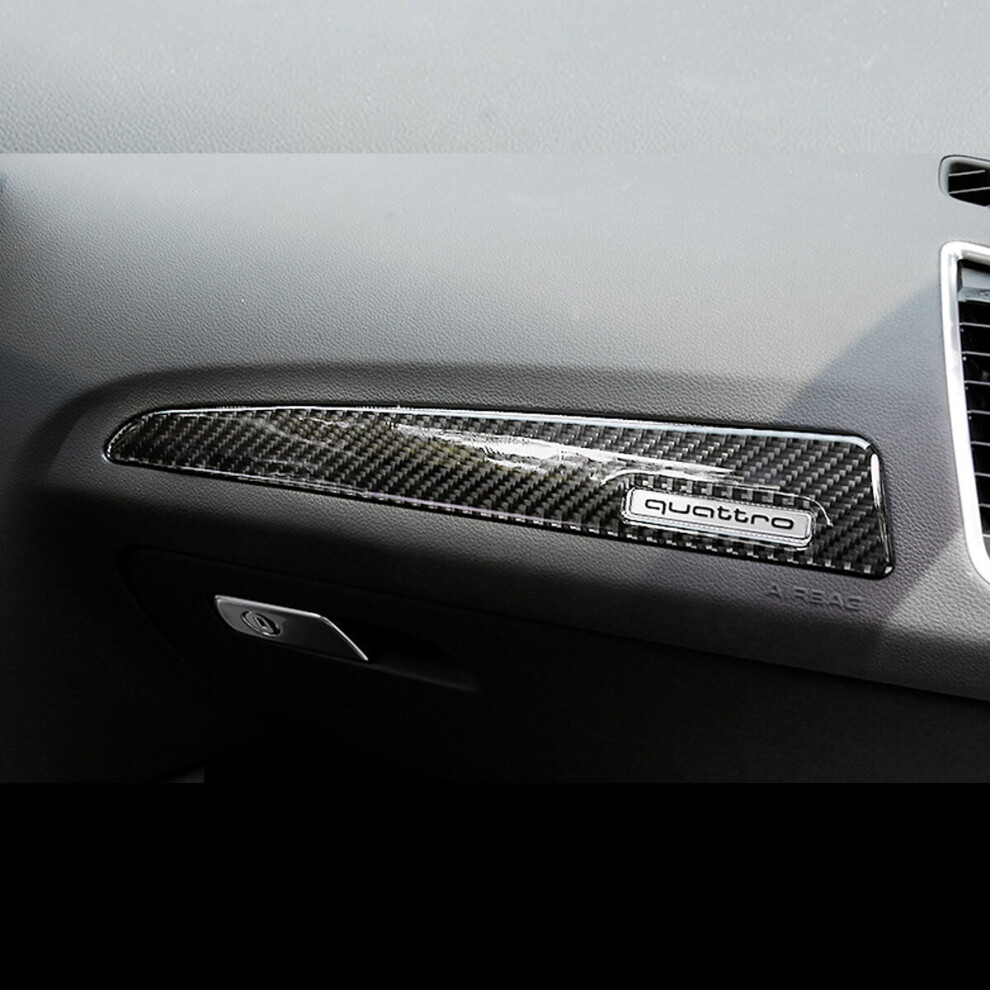 Carbon Fiber Copilot Center Control Sticker For Audi Q5 2010-2018 Sq5 2013-2017 7350667305813