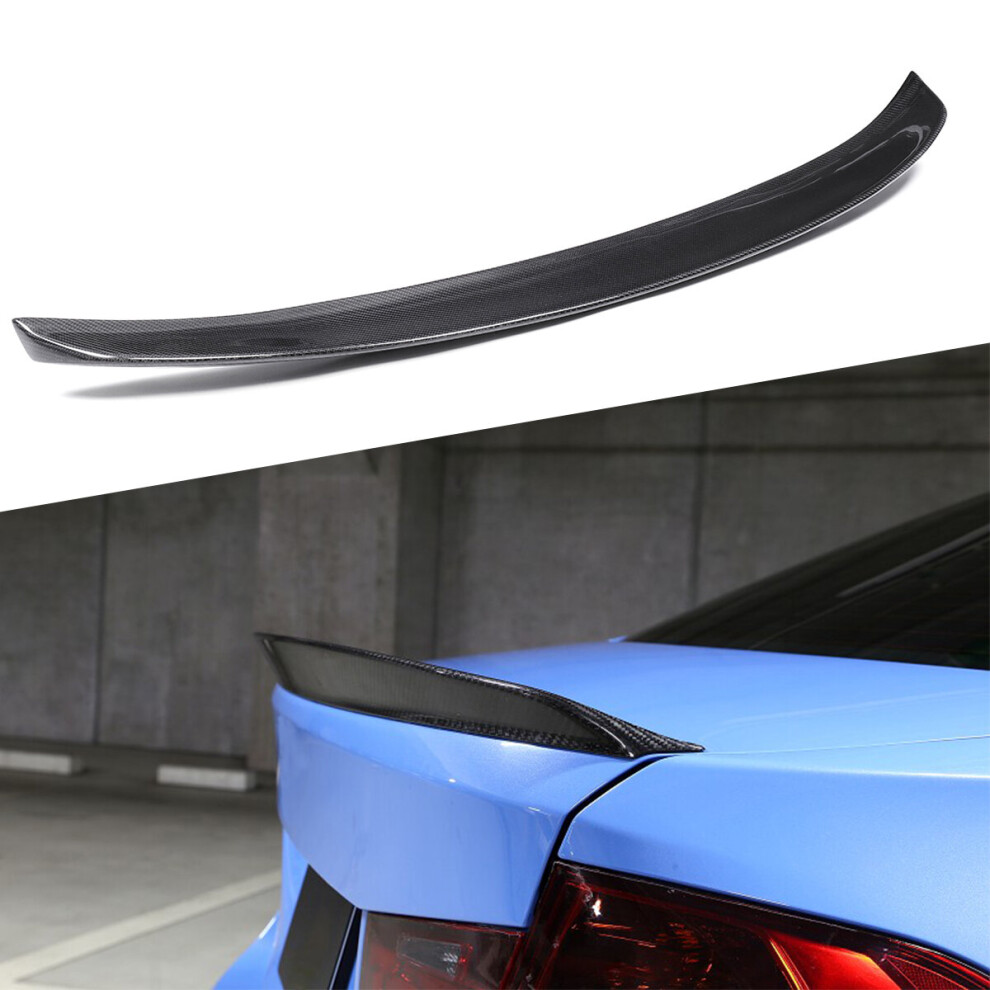 3D Style Full Real Carbon Fiber Rear Trunk Spoiler Wing For Bmw F30 F80 2012-2019 320I 325I 328I 6430737243816
