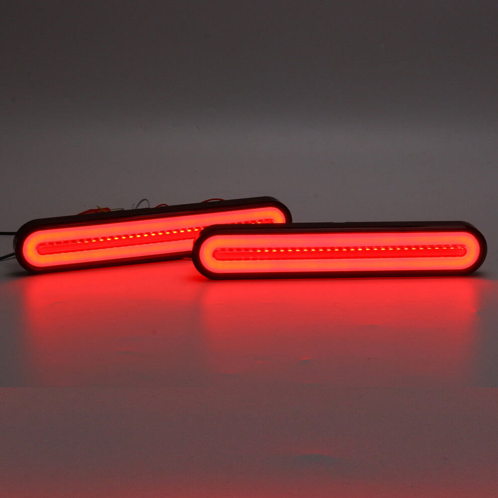 100Led Halo Neon Stop Flowing Turn Signal Brake Rear Tail Trailer Truck Light 791327657427