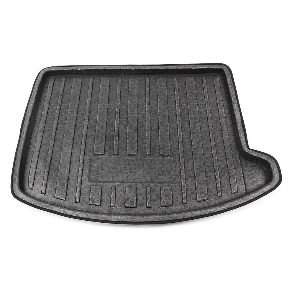 Pe+Eva Boot Mat Rear Trunk Liner Cargo Floor Tray Carpet For Ford Escape Kuga 2013-2018 Black 6906138362062