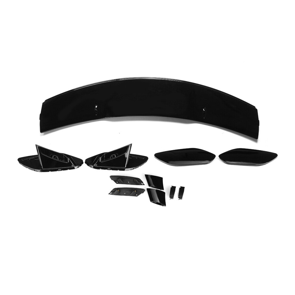 Car Rear Trunk Glossy Air Spoiler Wing For Mercedes For Benz W176 A-Class A250 A45 A180 A200 Amg 2013-18 Black 618799540890