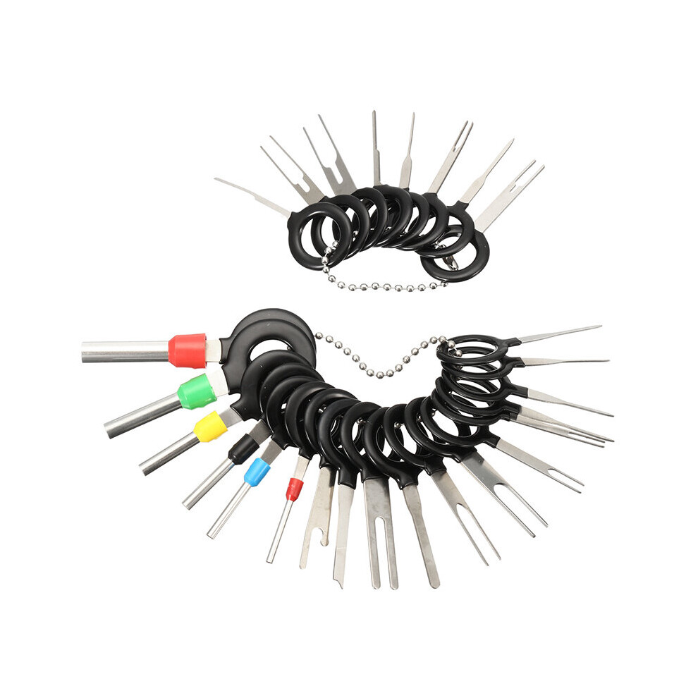 60/73/76Pcs Terminal Removal Tool Kit Wiring Crimp Connector Pin Extractor Puller Terminal Repair Professional Hand Tools 6900073137242