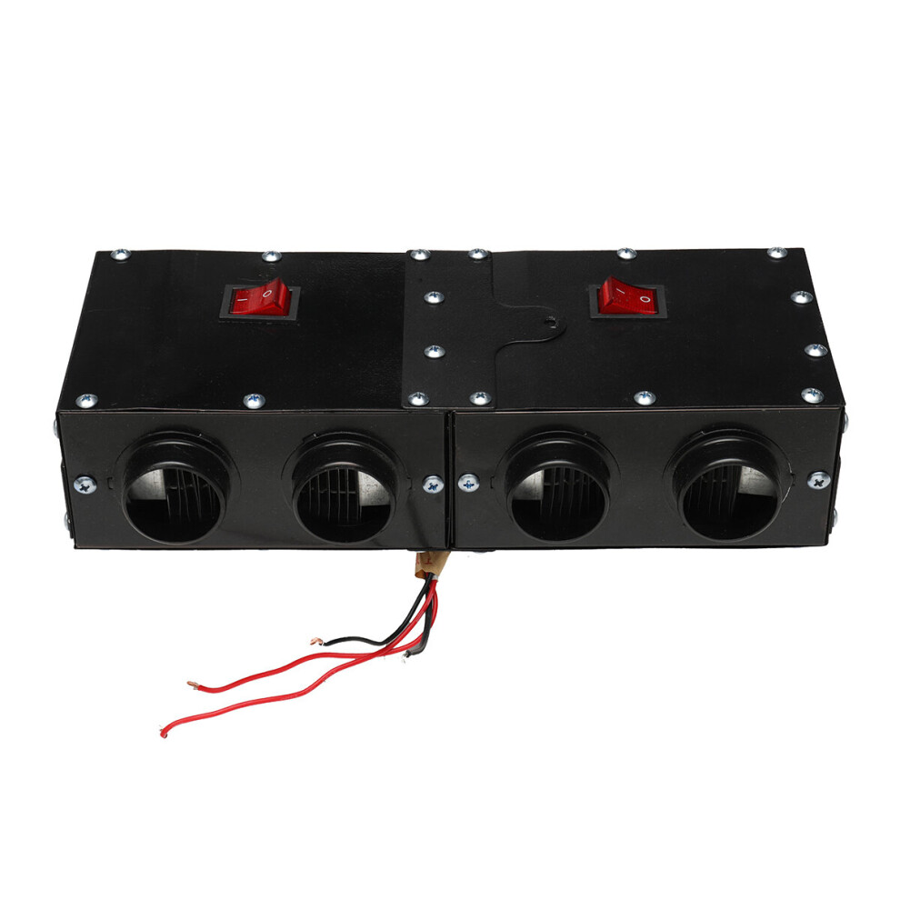 800W 12V Car Windscreen Defrosting Demister Heating Warmer Car Heater With Four Fans 8147866931641