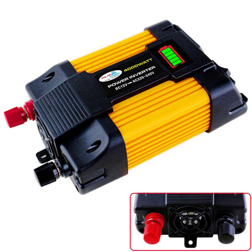 W Peak Car Power Inverter V V V Modified Sine Wave Car