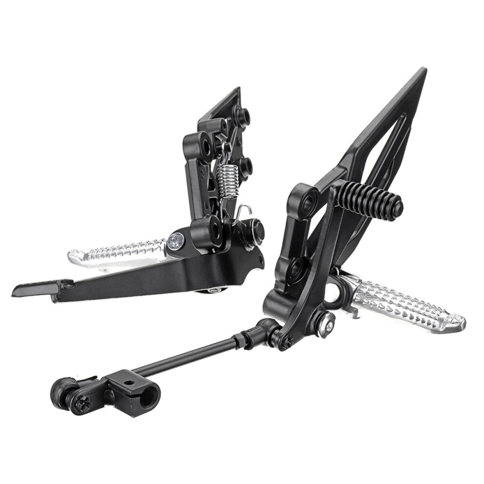 Aluminum Alloy Left Right Foot Pegs Brake Pedal Brackets For Kawasaki Ninja 250 8935284595145