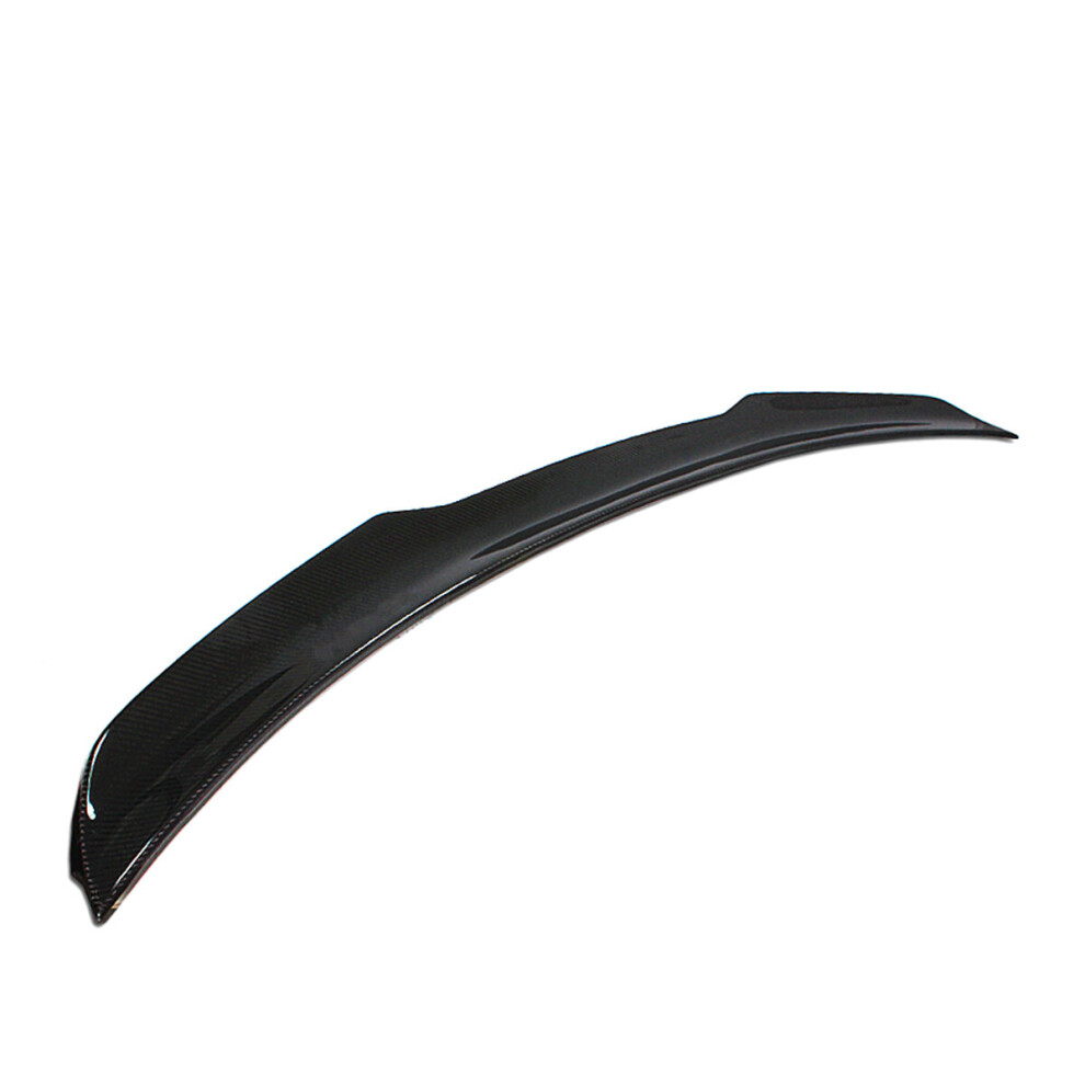 Carbon Fiber Car Rear Trunk Spoiler Wing Fits For Ford Mustang Gt H 2015-2019 Black 8237483447370
