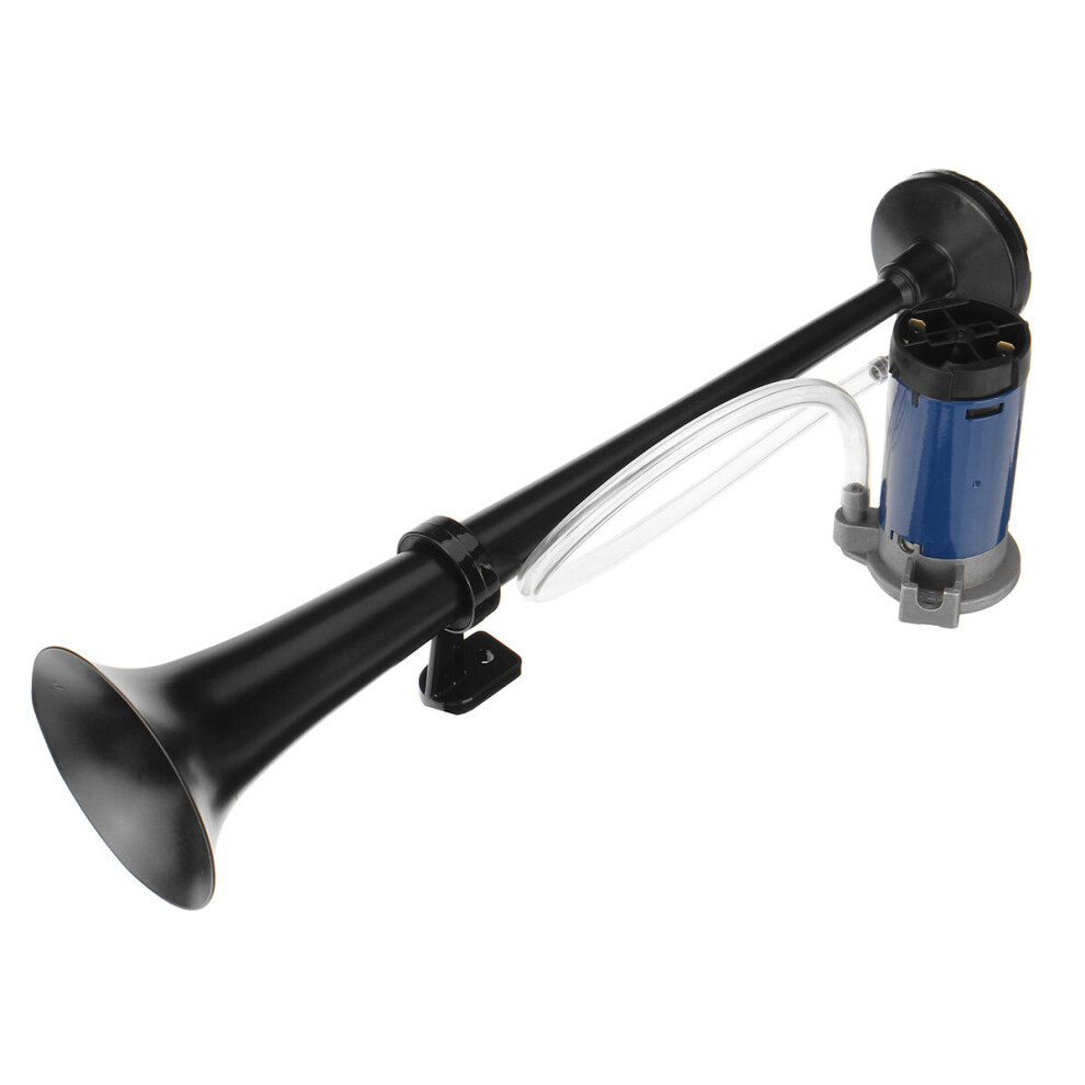 12V 178Db Single Trumpet Air Horn Compressor System Kit For Truck Boat Train Van 791327552852
