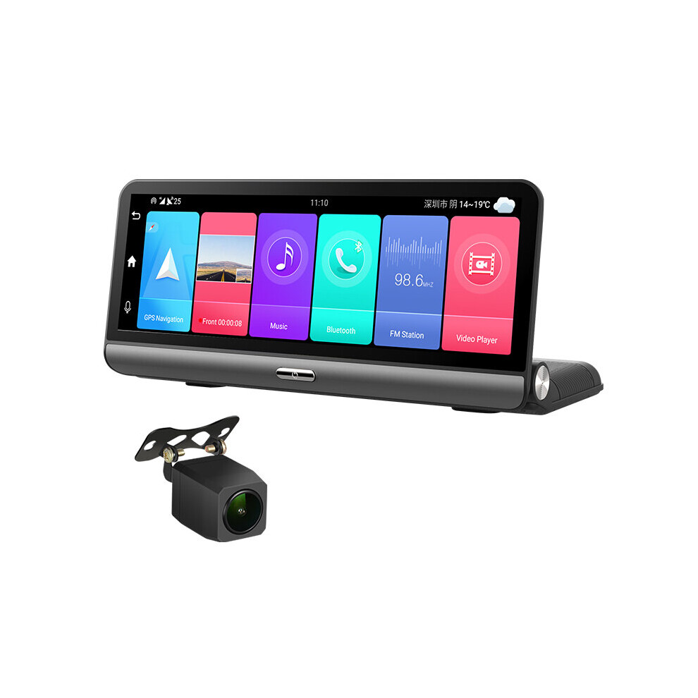 P03 Hd1080p 8Inch Dashboard Car Dvr Camera 2+32G 4G Android 8.1 Adas Auto Video Recorder Wifi Gps Navigator 6906143325915