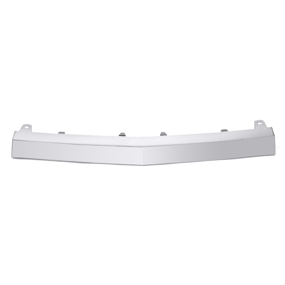 Front Bumper Lower Lip Chrome Trim Center Chrome 2058851574 For Mercedes W205 C300 C400 C63 Amg Silver 6906136828355