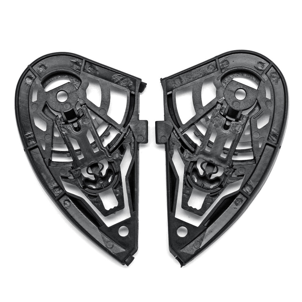 Motorcycle Helmet Visor Shield Base Plate Set For Agv K1 K3sv K5 / K3 K4 Black/Red 6900043016614