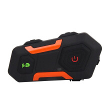 EUROFONE V10 1200M 10 Riders Group Talk Helmet Intercom Motorcycle Waterproof Full Duplex Headset Wireless bluetooth Interphone FM Radio
