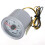 Auto Car Mechanical Boost Vacuum Gauge Autometer Ultra Lite Silver 3