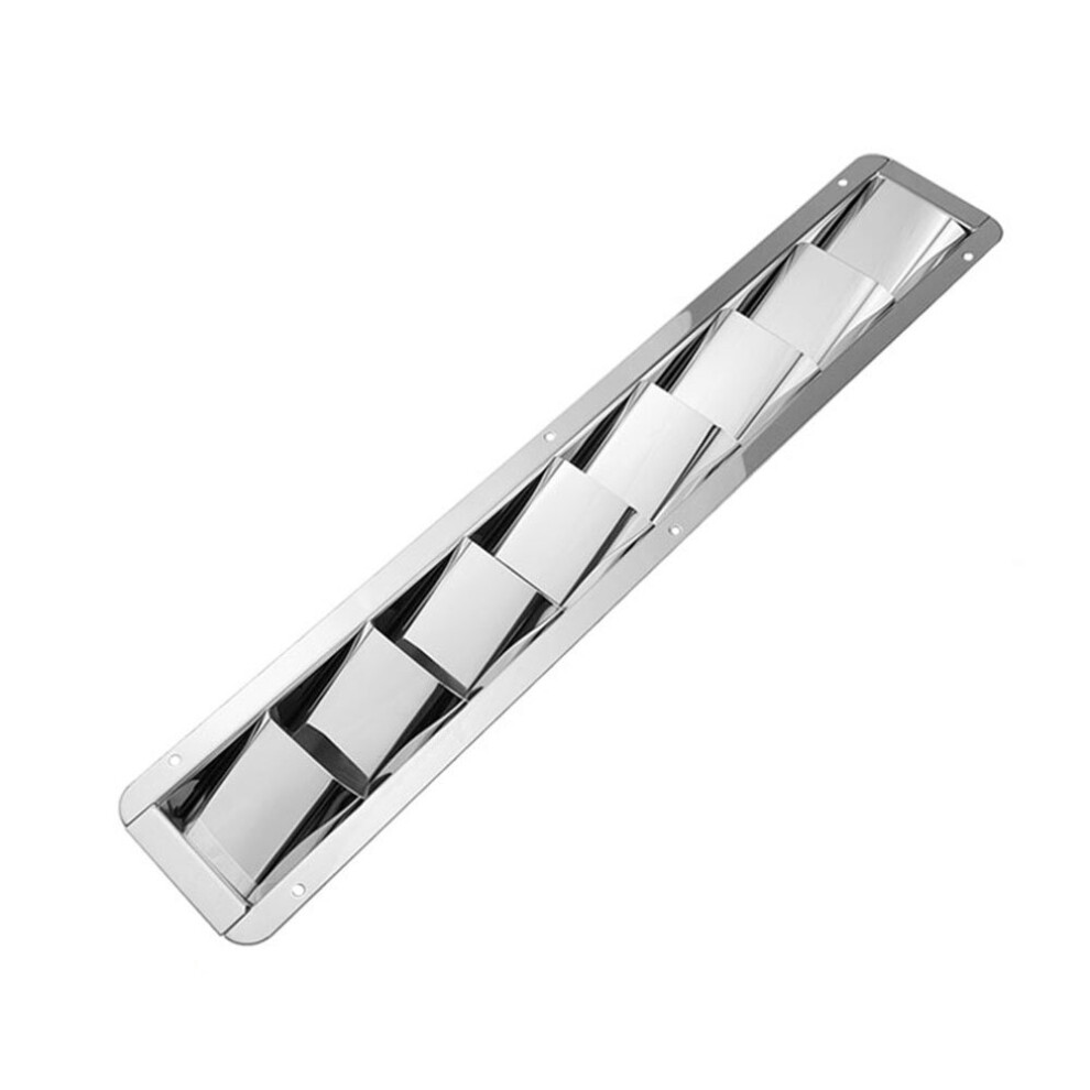 Bset Matel 8 Slots Stainless Steel 304 Boat Marine Air Louver Vent Grille Ventilation Louvered Ventilator Grill Cover 6906143239120