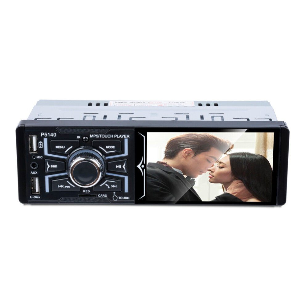 P5140 4.1 Inch Car Mp5 Player Touch Screen Fm Am Rds Radio Bluetooth Steering Wheel Control Backup Camera 749235203540