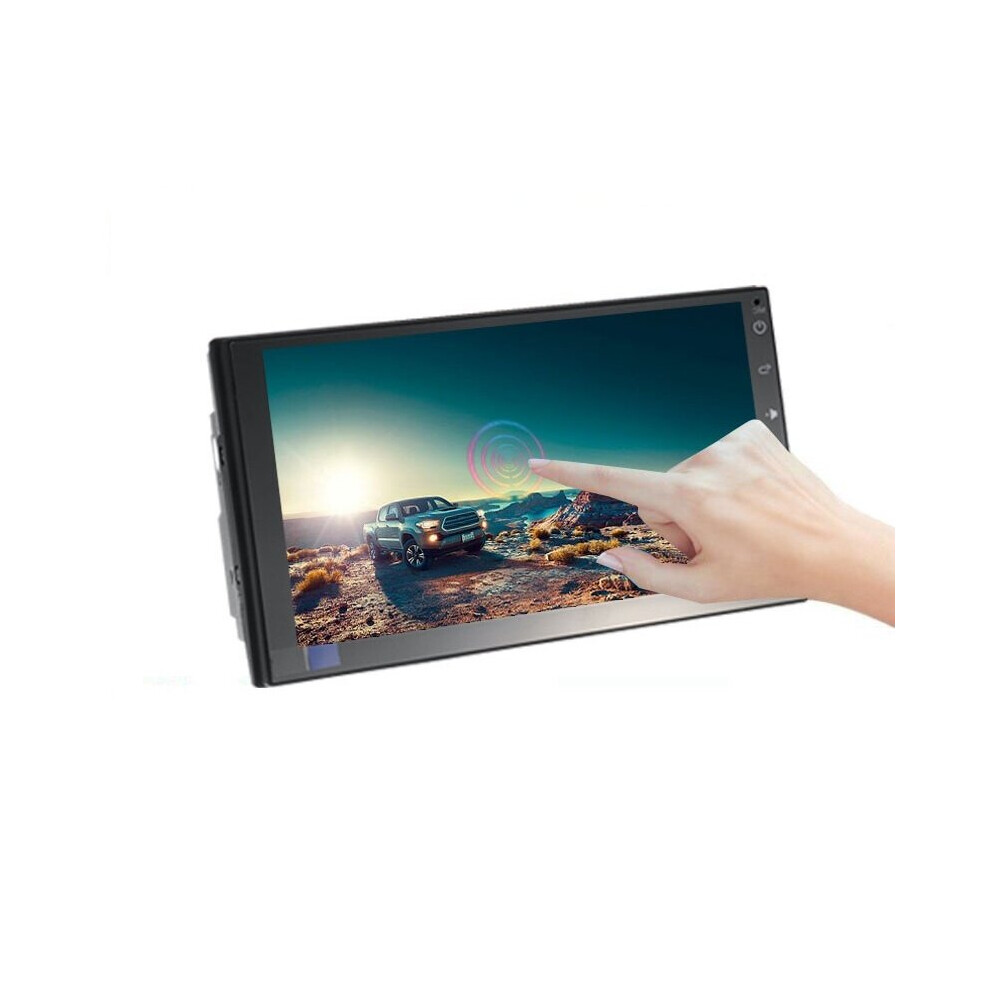 T3 7 Inch 2 Din For Andriod 8.1 Car Multimedia Player Quad Core 1G+16G Touch Screen Stereo Gps Wifi Bluetooth Fm 3796736988978