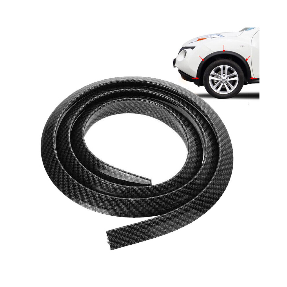 Car Fender Flare Extension Wheel Eyebrow Rubber Moulding Trim Wheel Arch Strip 727471735124