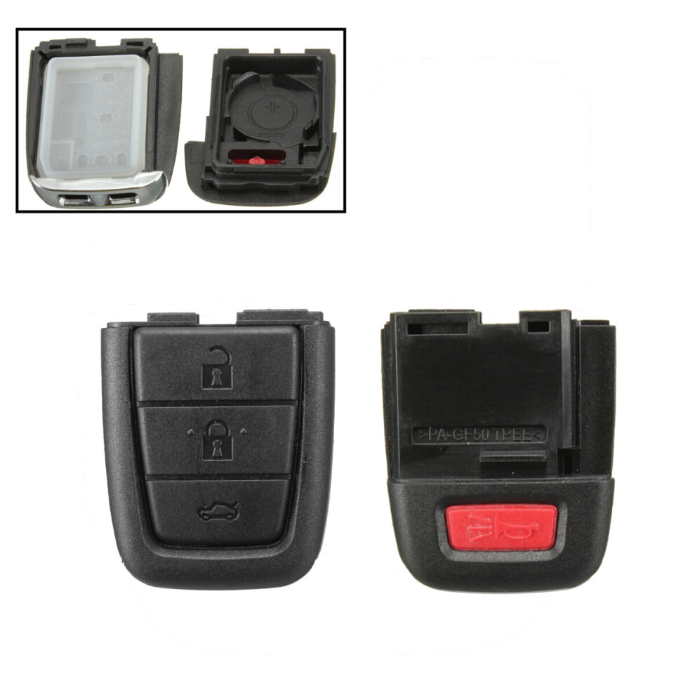 3 Buttons Car Remote Key Fob Case Shell For Genuine Gm Holden Hsv Ve Commodore Black 4714012491843