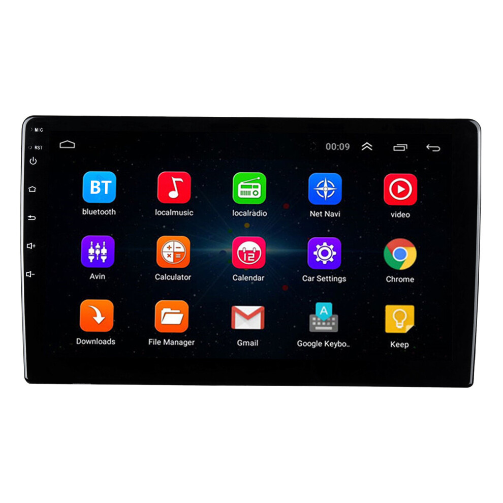 10.1 Inch For Android 8.1 Car Stereo Radio 2.5D Quad Core 1+16G Mp5 Player Gps Navigation Wifi Dps Support Rear Camera Dvr 3796736820926