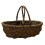 Selections Natural Willow Wicker Garden Trug Basket 1