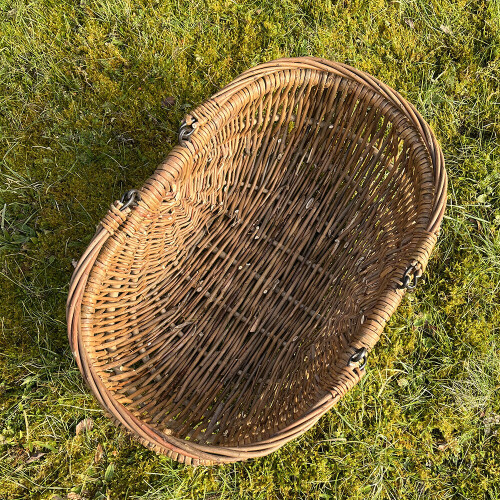 Selections Natural Willow Wicker Garden Trug Basket 1