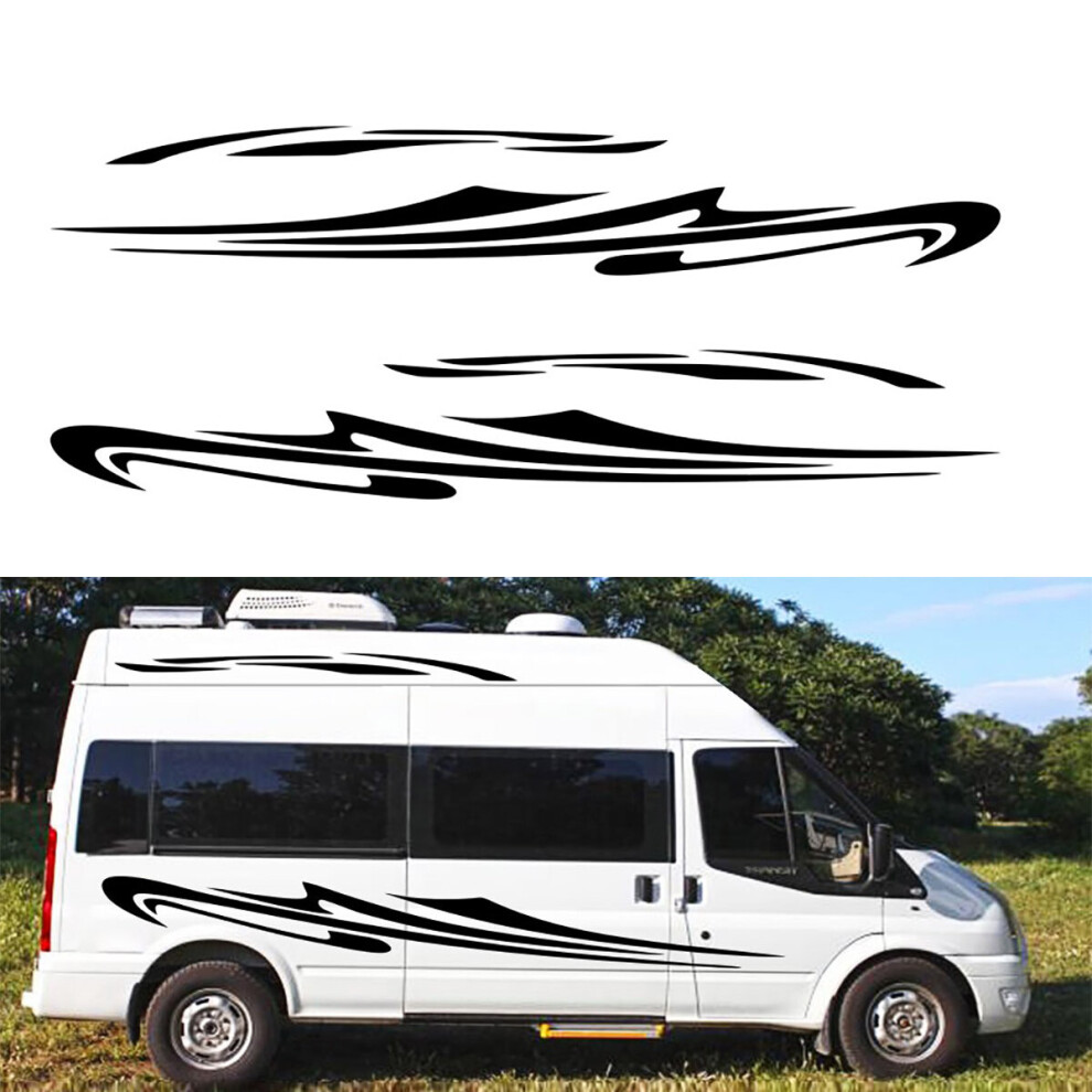 Stripes Decal Vehicle Camper Caravan Motorhome Stickers For Mercedes Sprinter 6900071044900