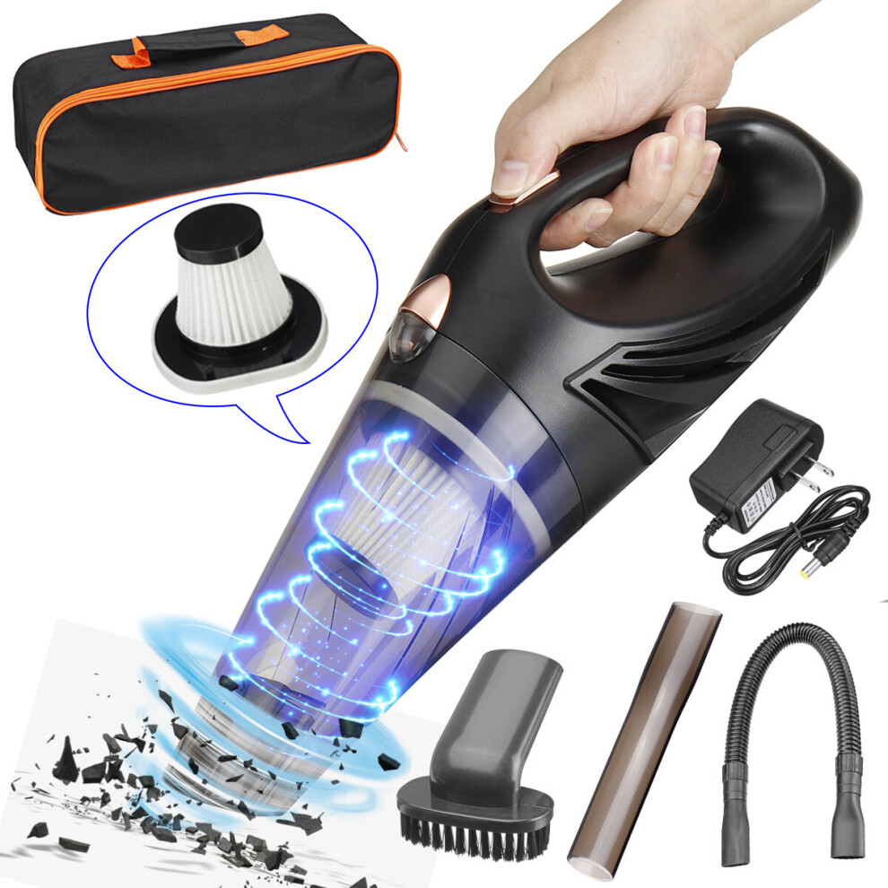 12V 106W 2000Mah Car Home Vaccum Cordless Cleaner Handheld Portable Duster Kit Dry & Wet Suction Hand 7445047949951