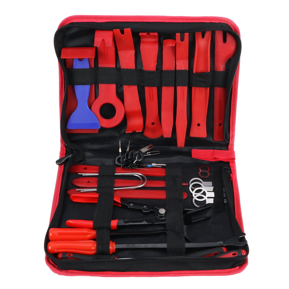 38Pcs Car Trim Removal Tool Set Hand Tools Pry Bar Panel Door Clip Interior Kit 681542930071
