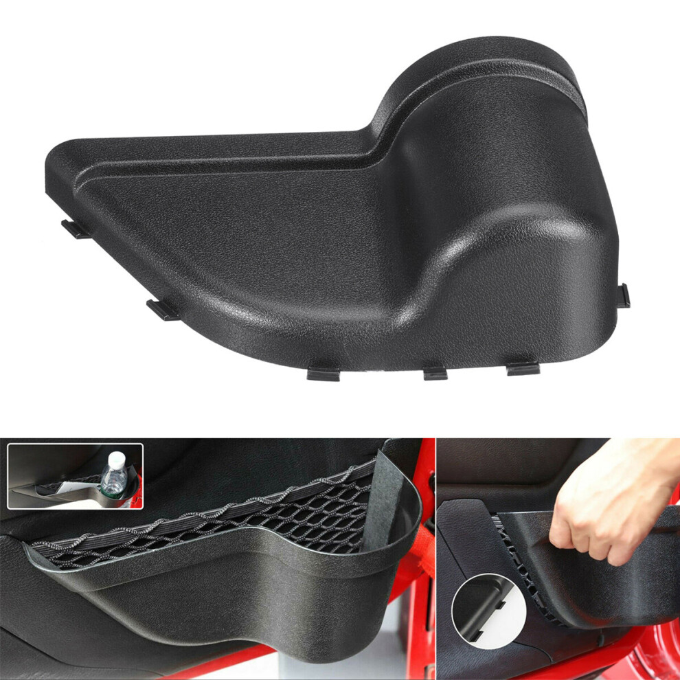 Front Door Storage Pockets Organizer Box For Jeep Wrangler Jk 2/4Door 2011-2017 600009048524