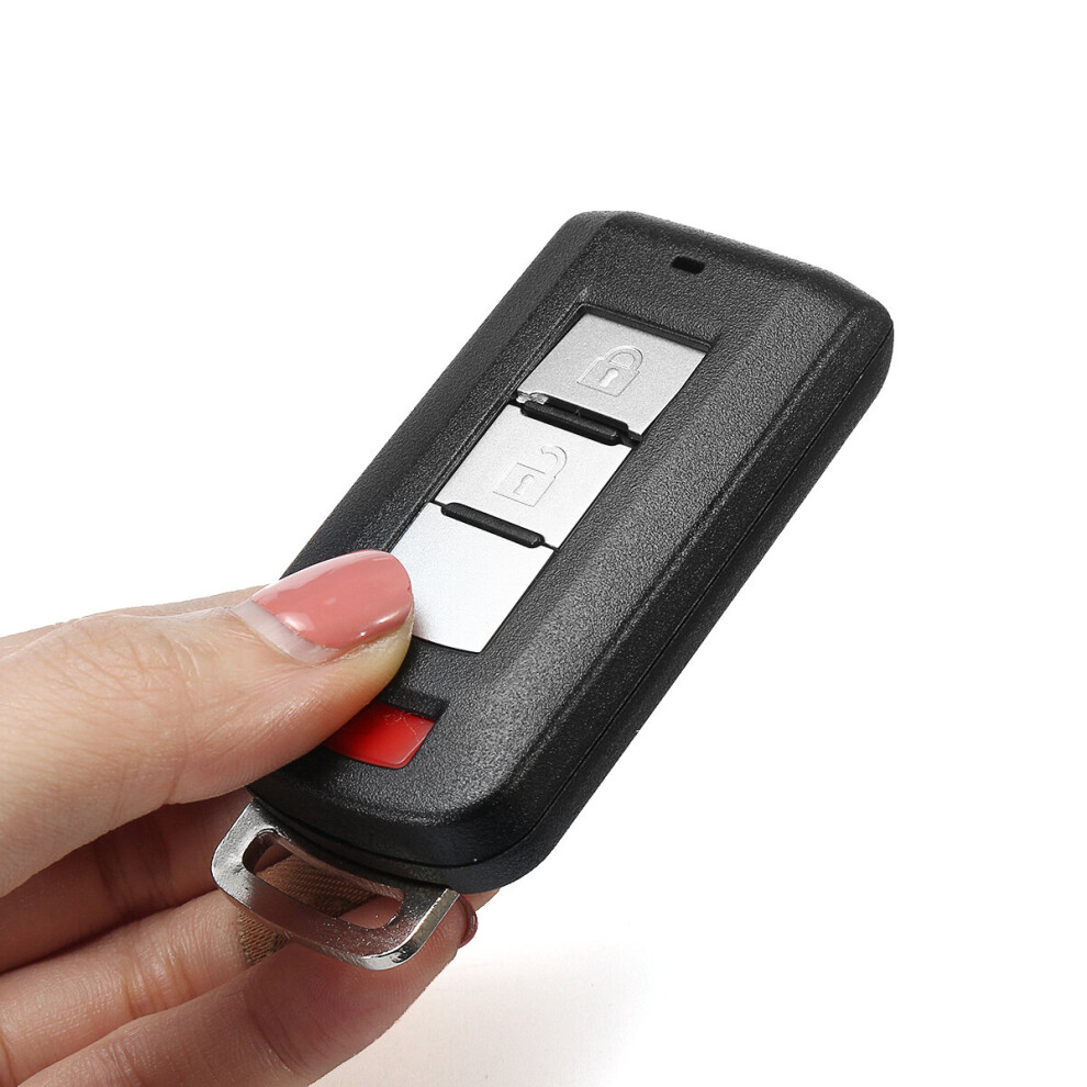 2+1 Buttons Remote Key Fob Shell Case For Mitsubishi Lancer Outlander 2008-2016 840022128845