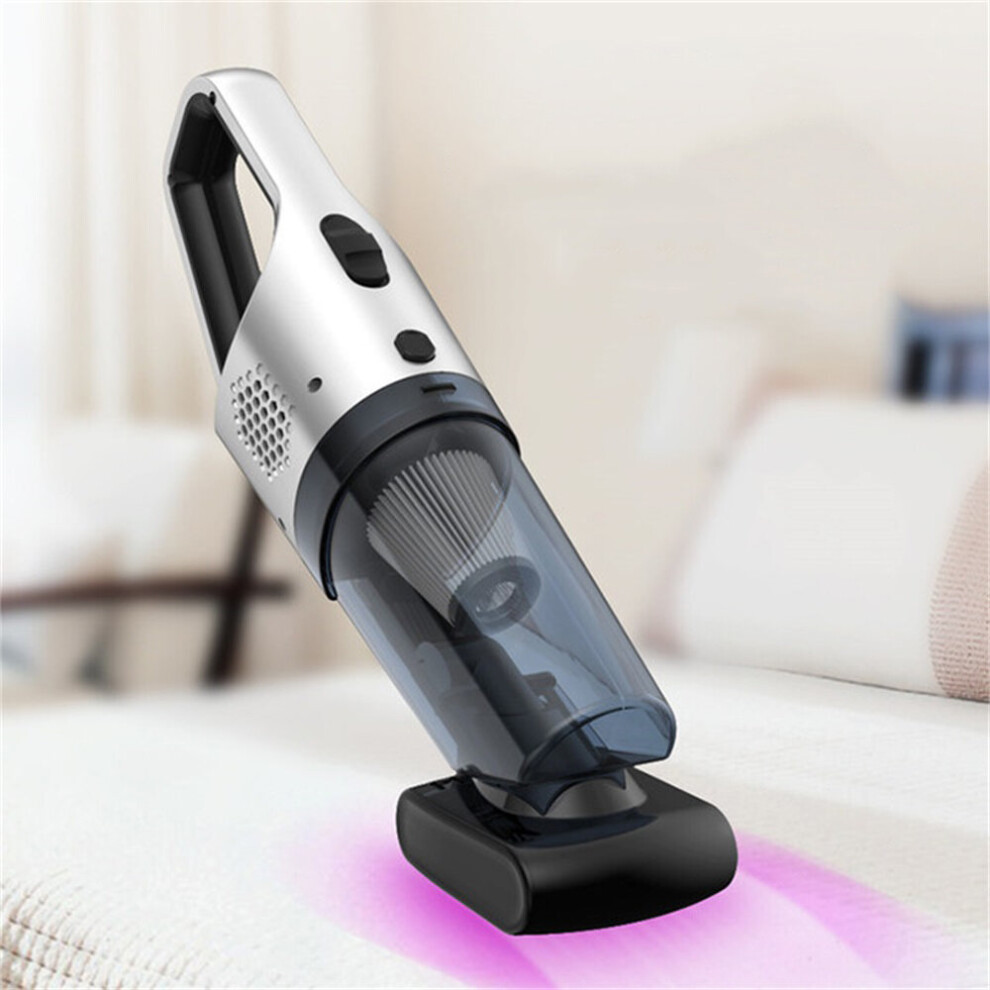 Licheers 5500Pa Cordless Mini Car Vacuum Cleaner Powerful Suction Two-In-One Uv Mite Removal Sterilization Portable Handheld Wireless Car Vacuum 6906143345371