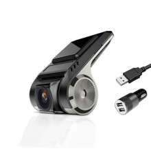 JUNSUN S600 Full HD 1080P ADAS USB Car DVR with LDWS, Loop Recording & USB Connectivity