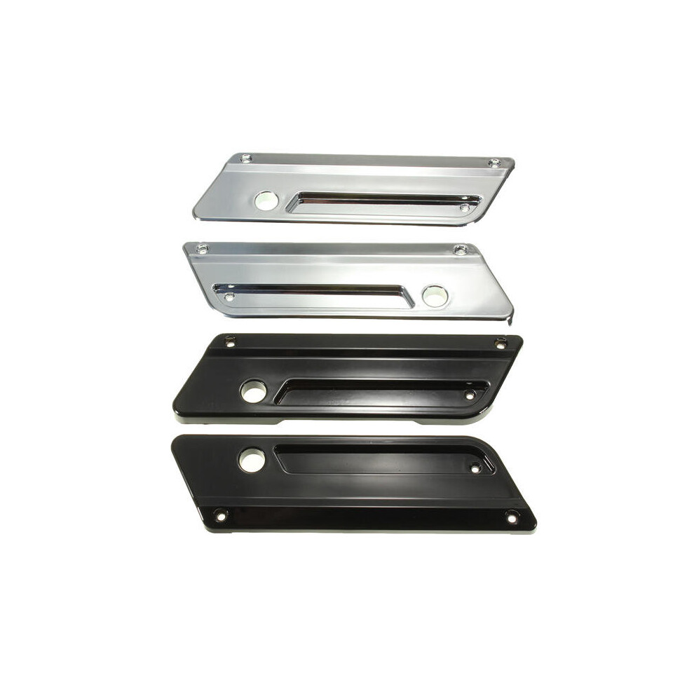 Saddle Bag Hard Bag Latch Lock Covers For Harley Davidson 633696956711